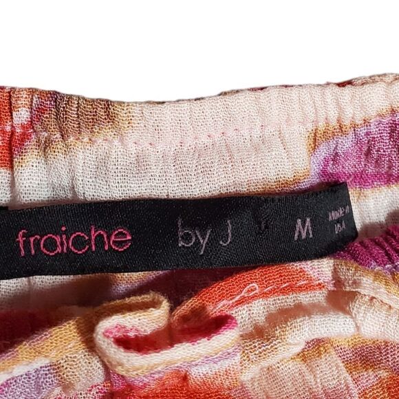 FRAICHE by J  Maxi dress tulip hem M - Picture 6 of 6